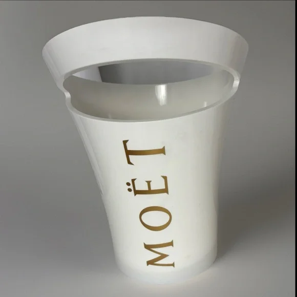 New! Moët & Chandon Ice Imperial Set ~ Ice Bucket Ice Cube Holder & 2 Glasses - Picture 3 of 6